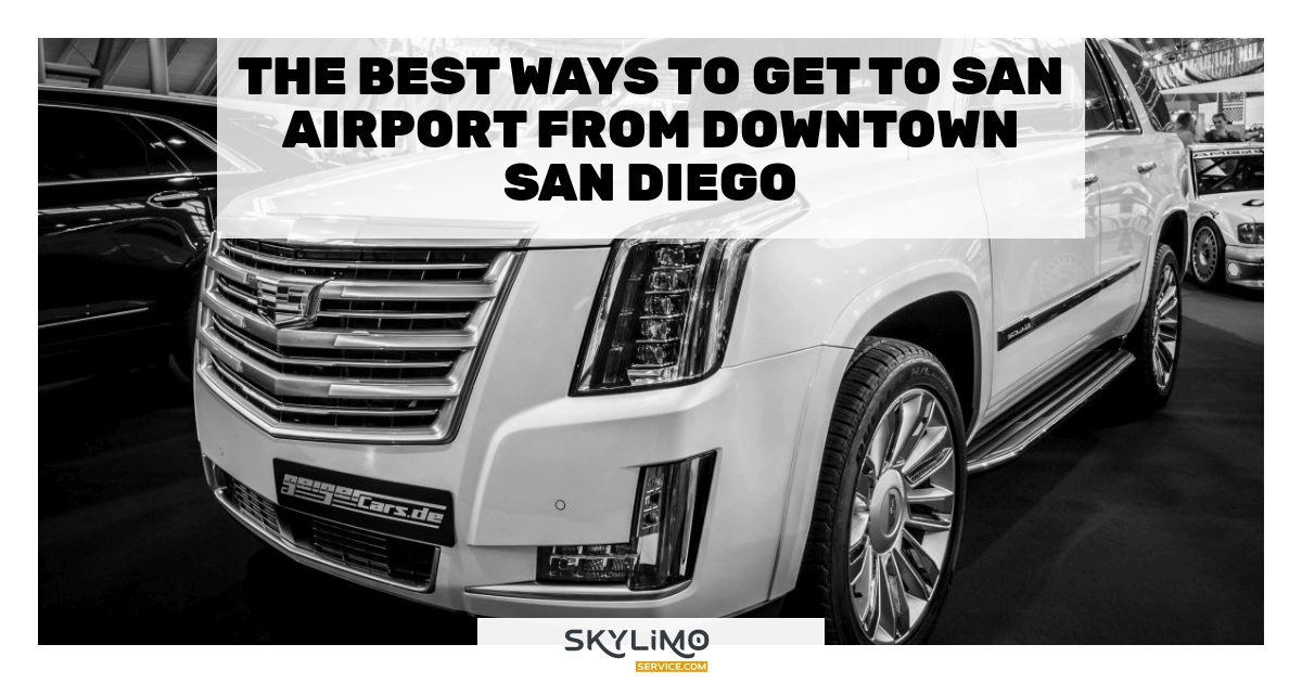 San Diego International Airport (SAN) from downtown San Diego