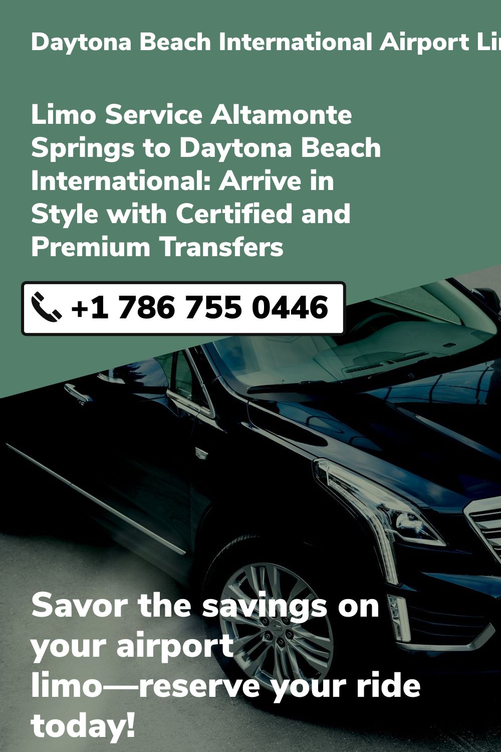 Daytona Beach International Airport Limo