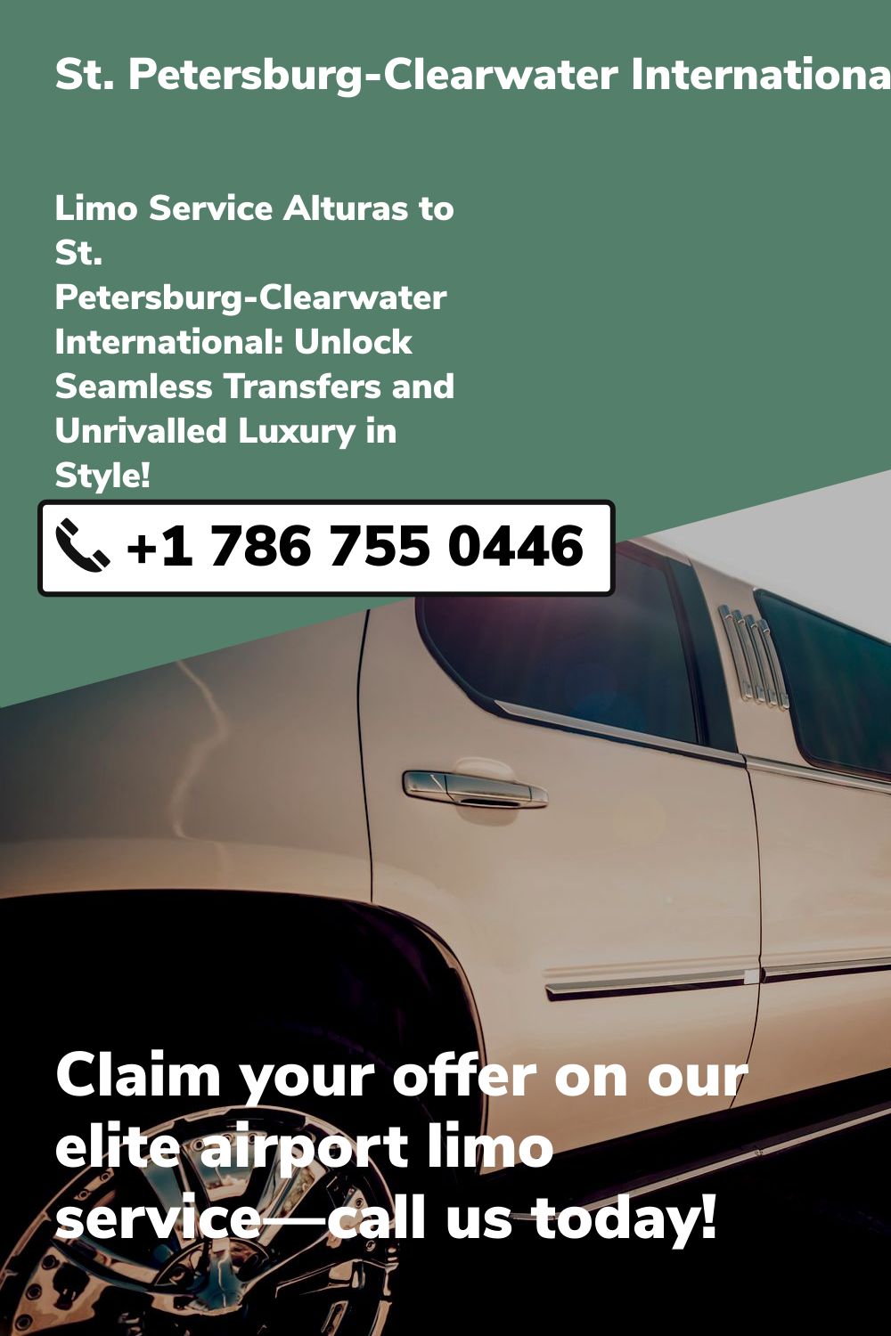 St. Petersburg-Clearwater International Airport Limo