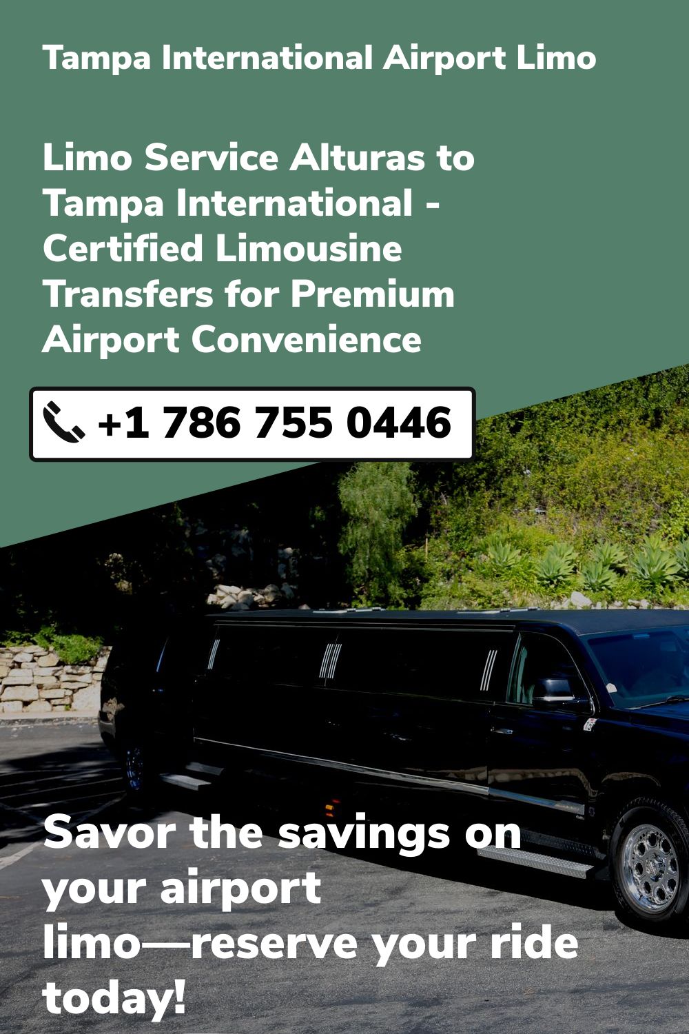 Tampa International  Airport Limo