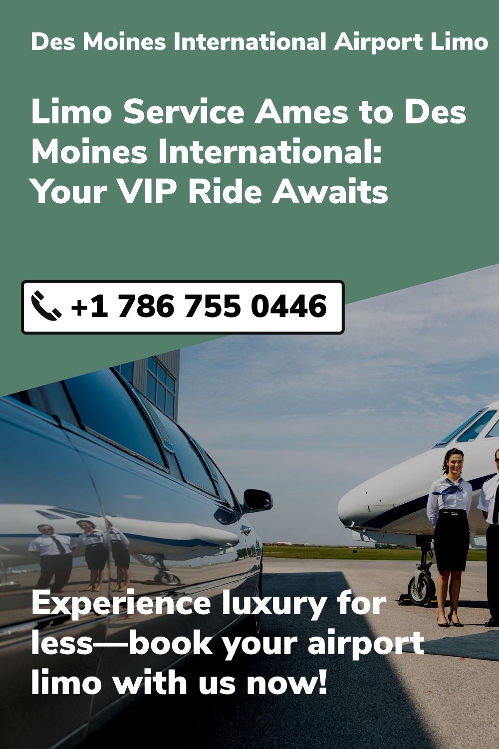 Des Moines International Airport Limo