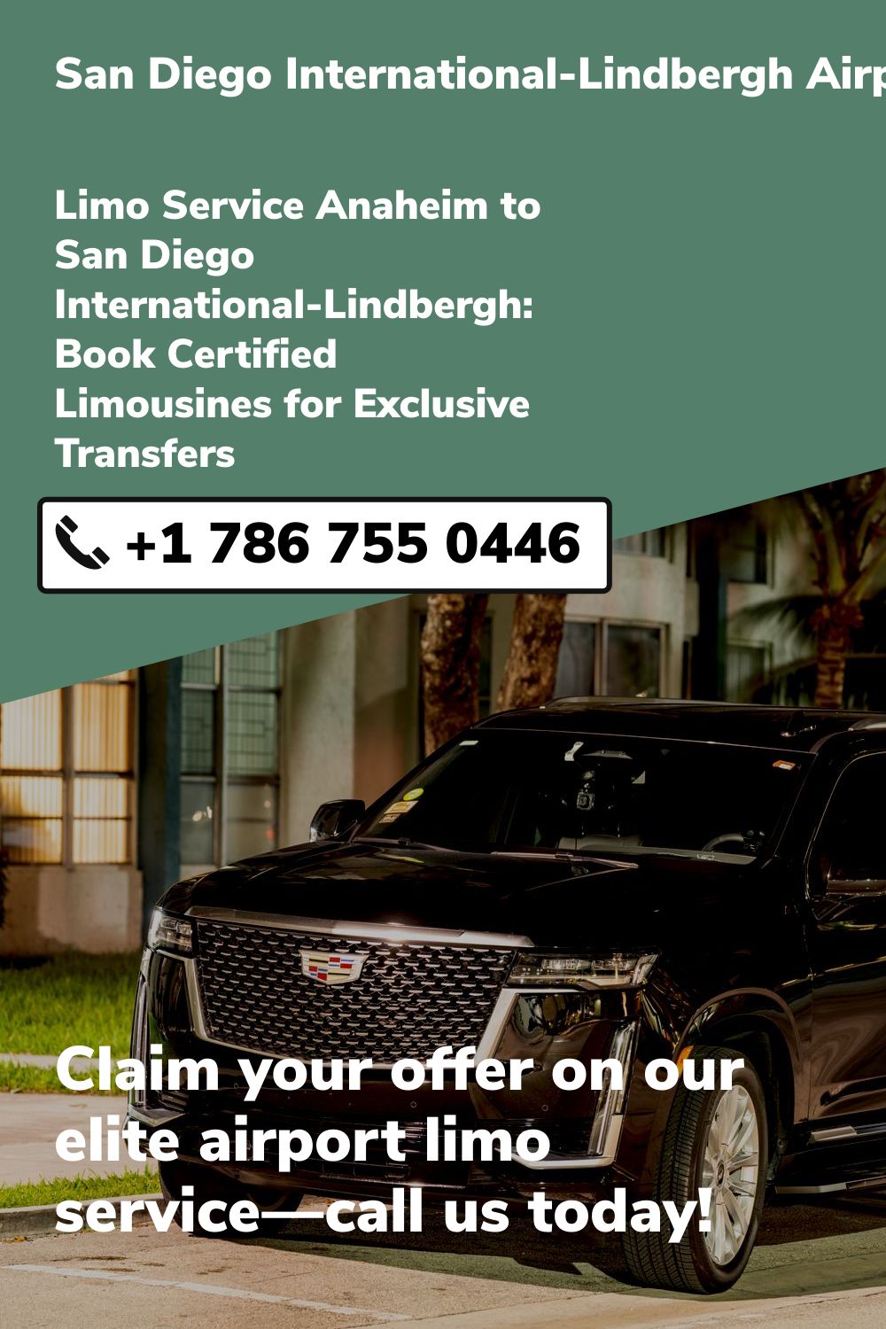 San Diego International-Lindbergh  Airport Limo