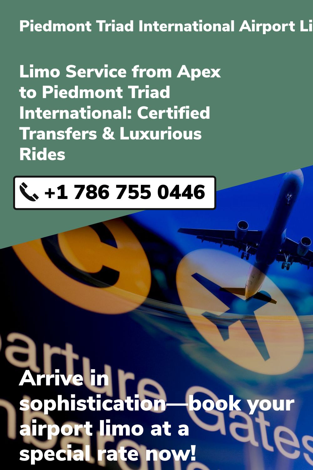 Piedmont Triad International Airport Limo