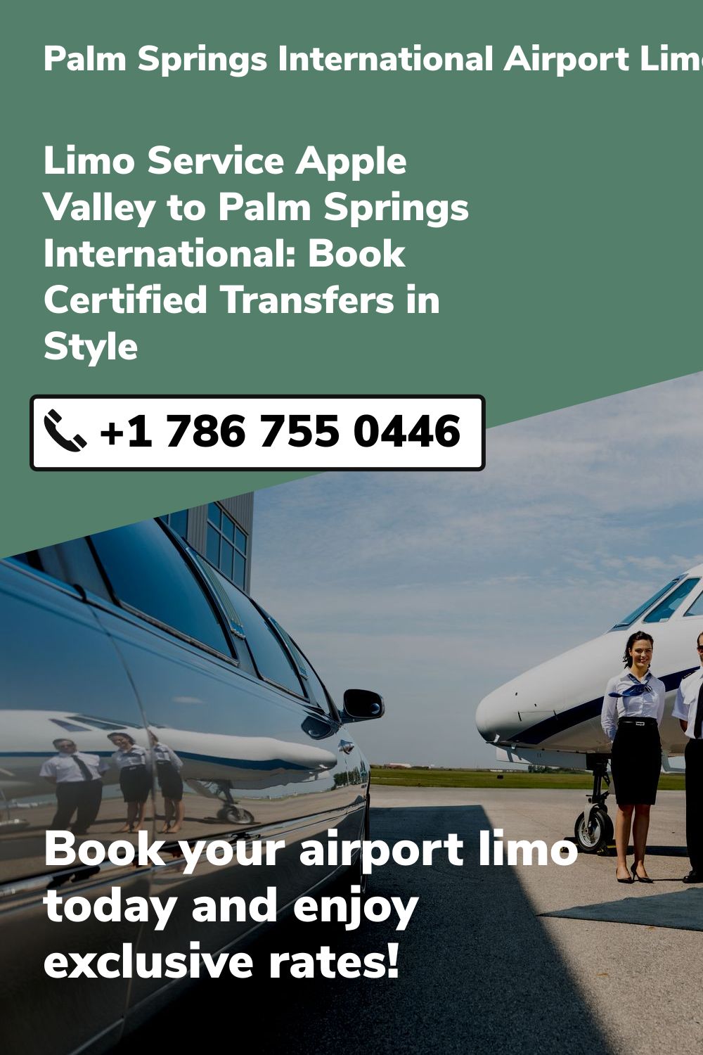 Palm Springs International Airport Limo