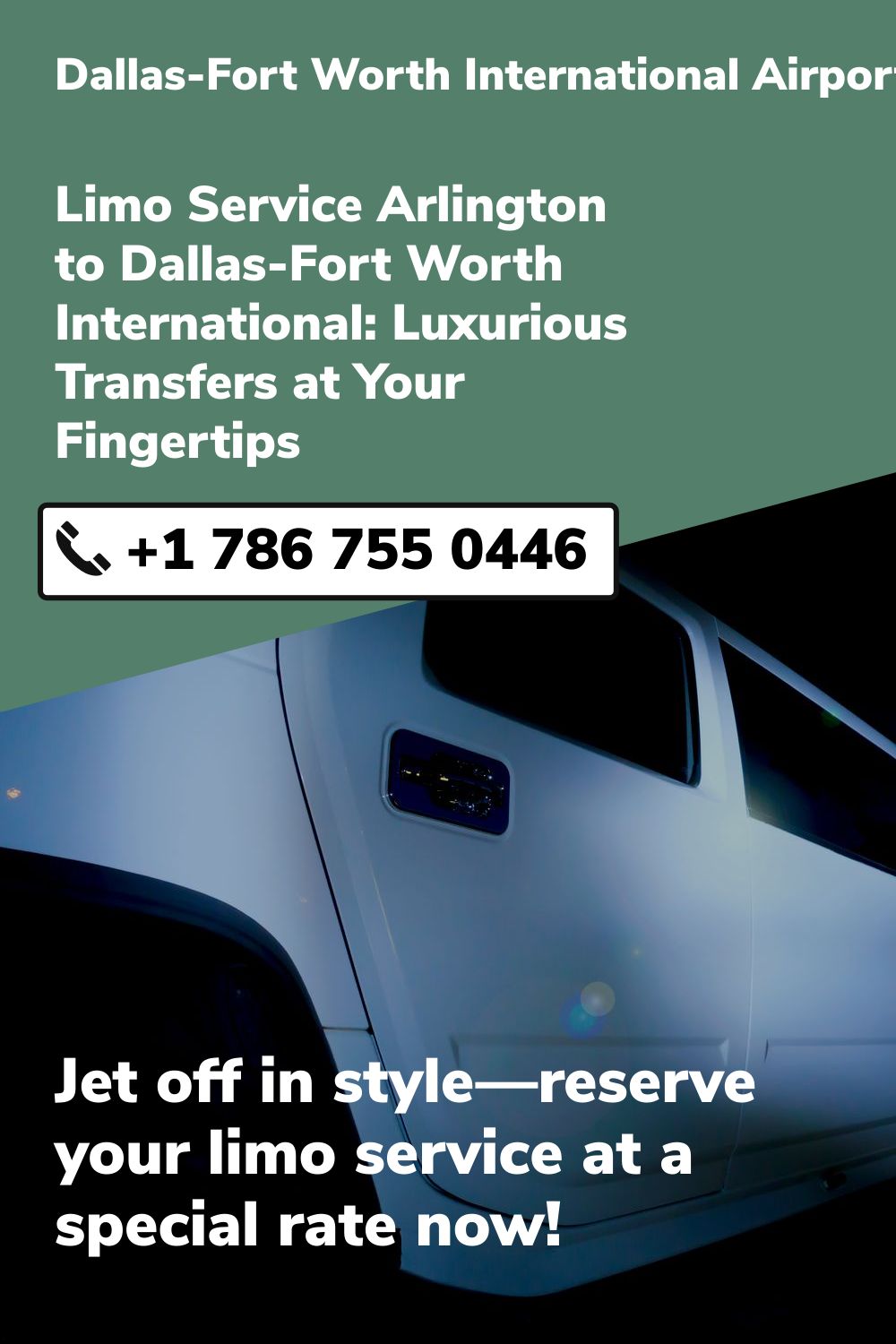 Dallas-Fort Worth International Airport Limo