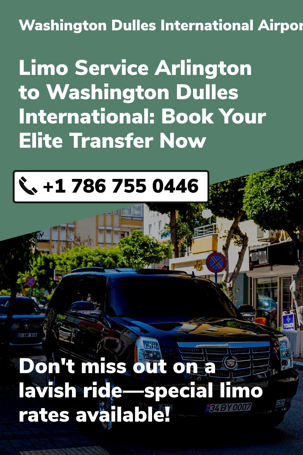 Washington Dulles International Airport Limo