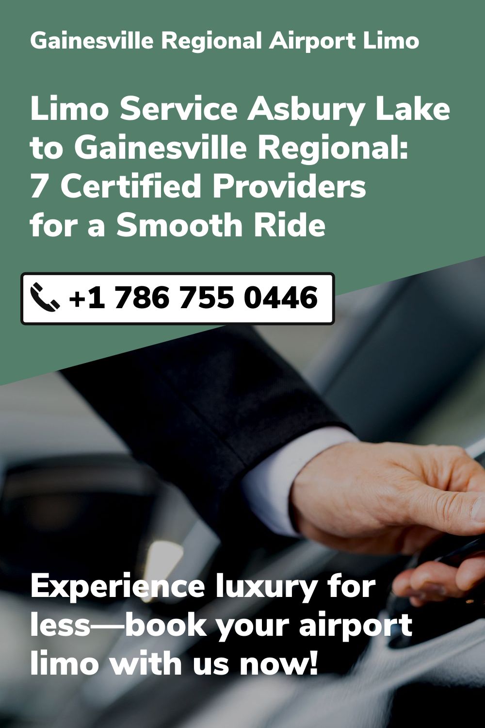 Gainesville Regional Airport Limo