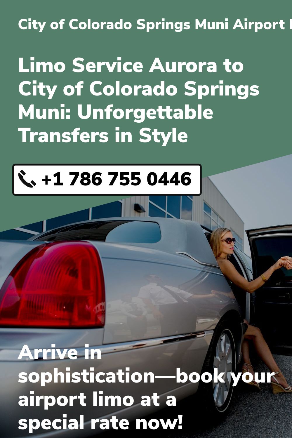 City of Colorado Springs Muni Airport Limo