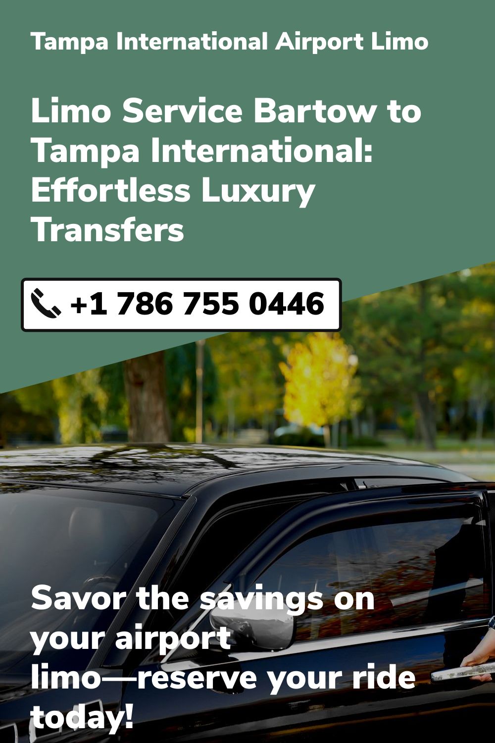 Tampa International  Airport Limo