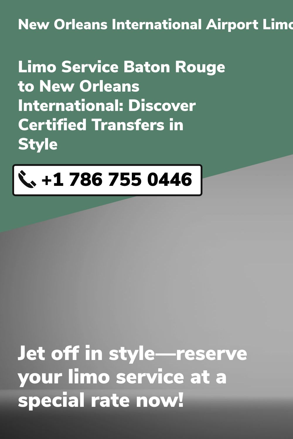 New Orleans International  Airport Limo