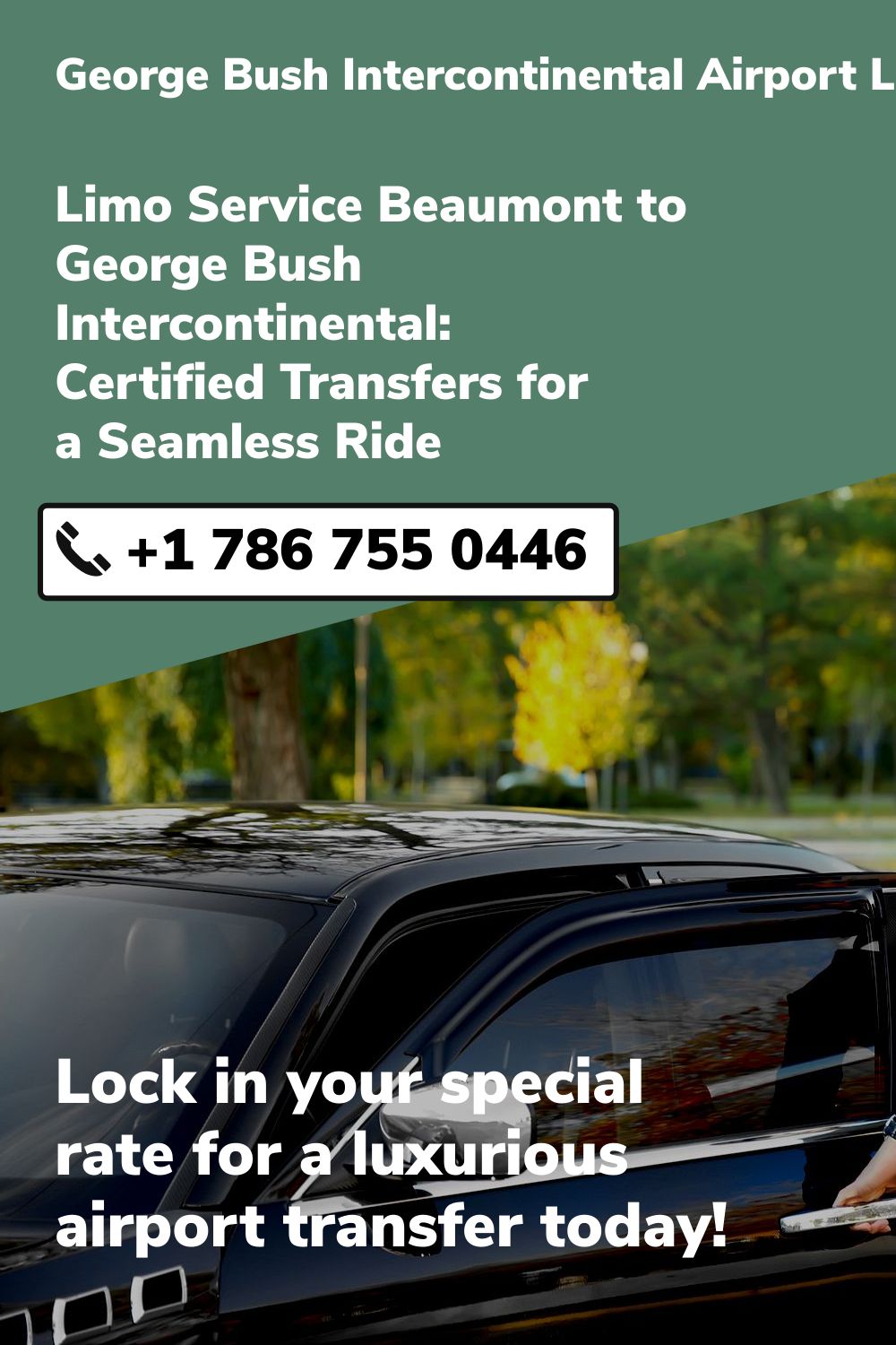 George Bush Intercontinental Airport Limo