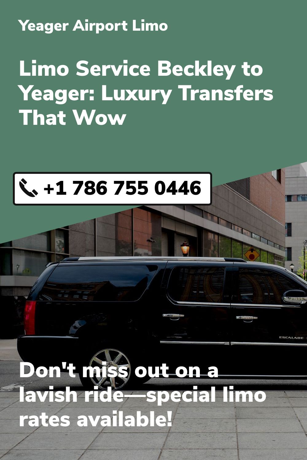 Yeager Airport Limo