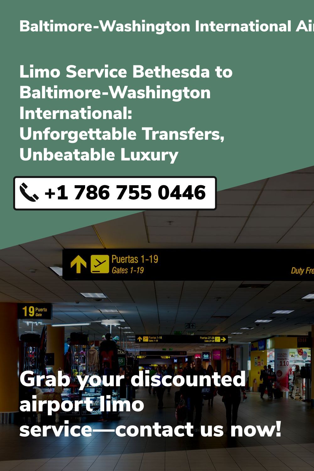 Baltimore-Washington International Airport Limo