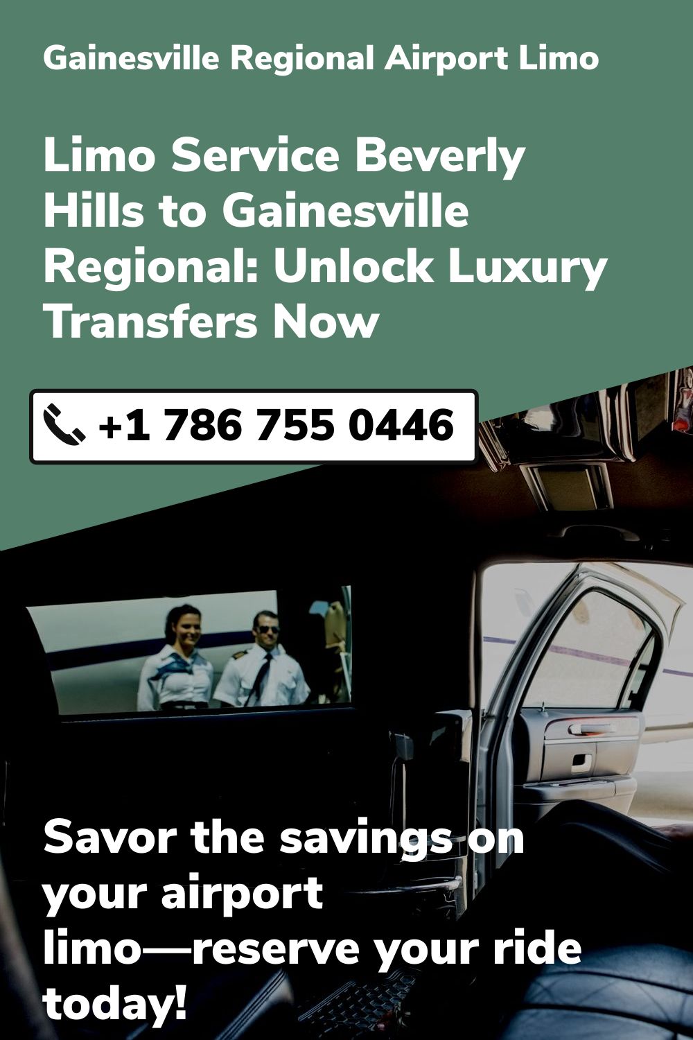 Gainesville Regional Airport Limo