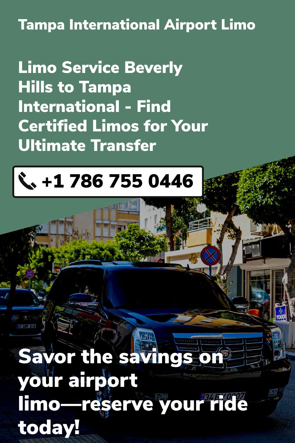 Tampa International  Airport Limo