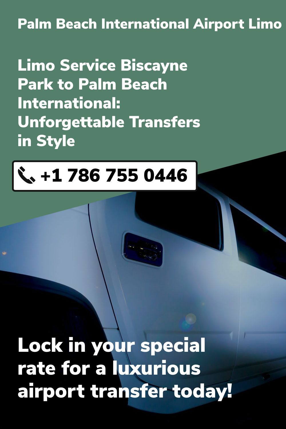 Palm Beach International Airport Limo