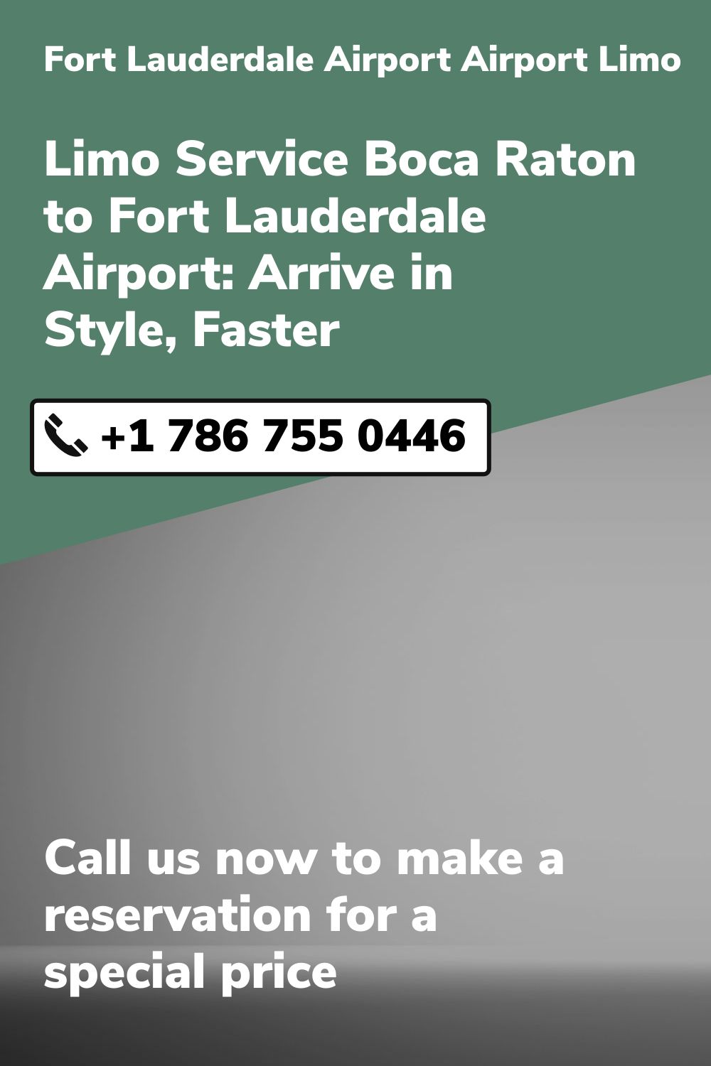 Fort Lauderdale Airport Airport Limo