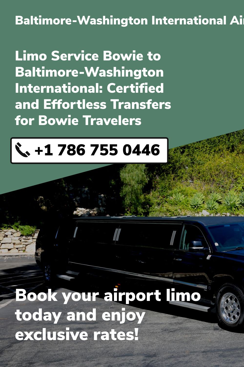 Baltimore-Washington International Airport Limo