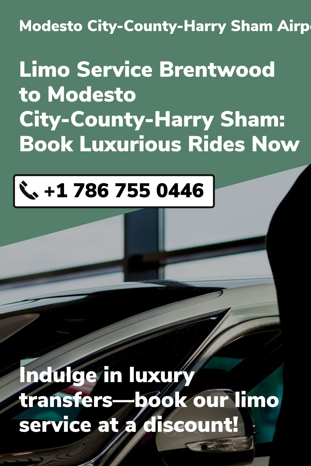 Modesto City-County-Harry Sham  Airport Limo