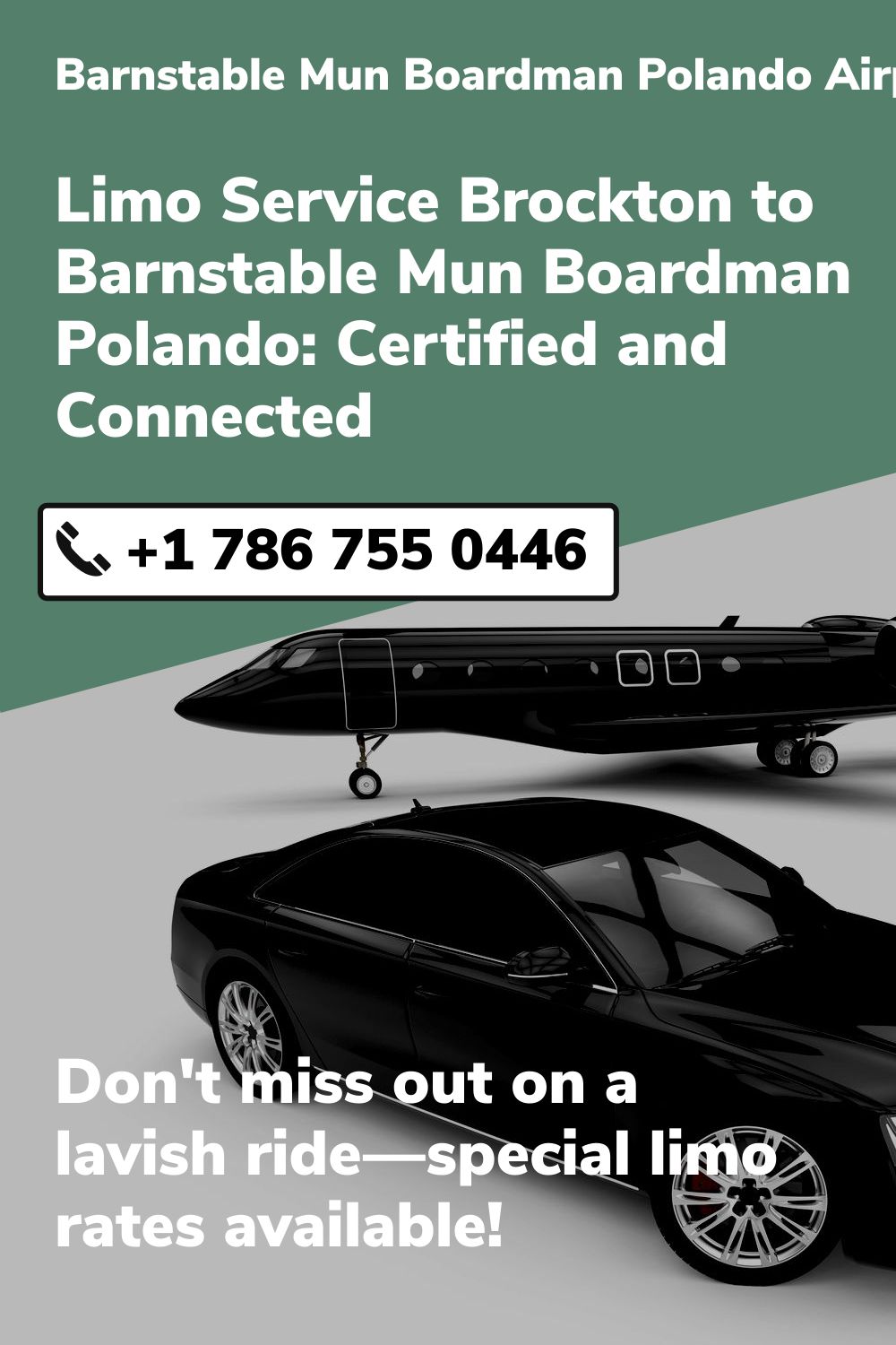 Barnstable Mun Boardman Polando  Airport Limo