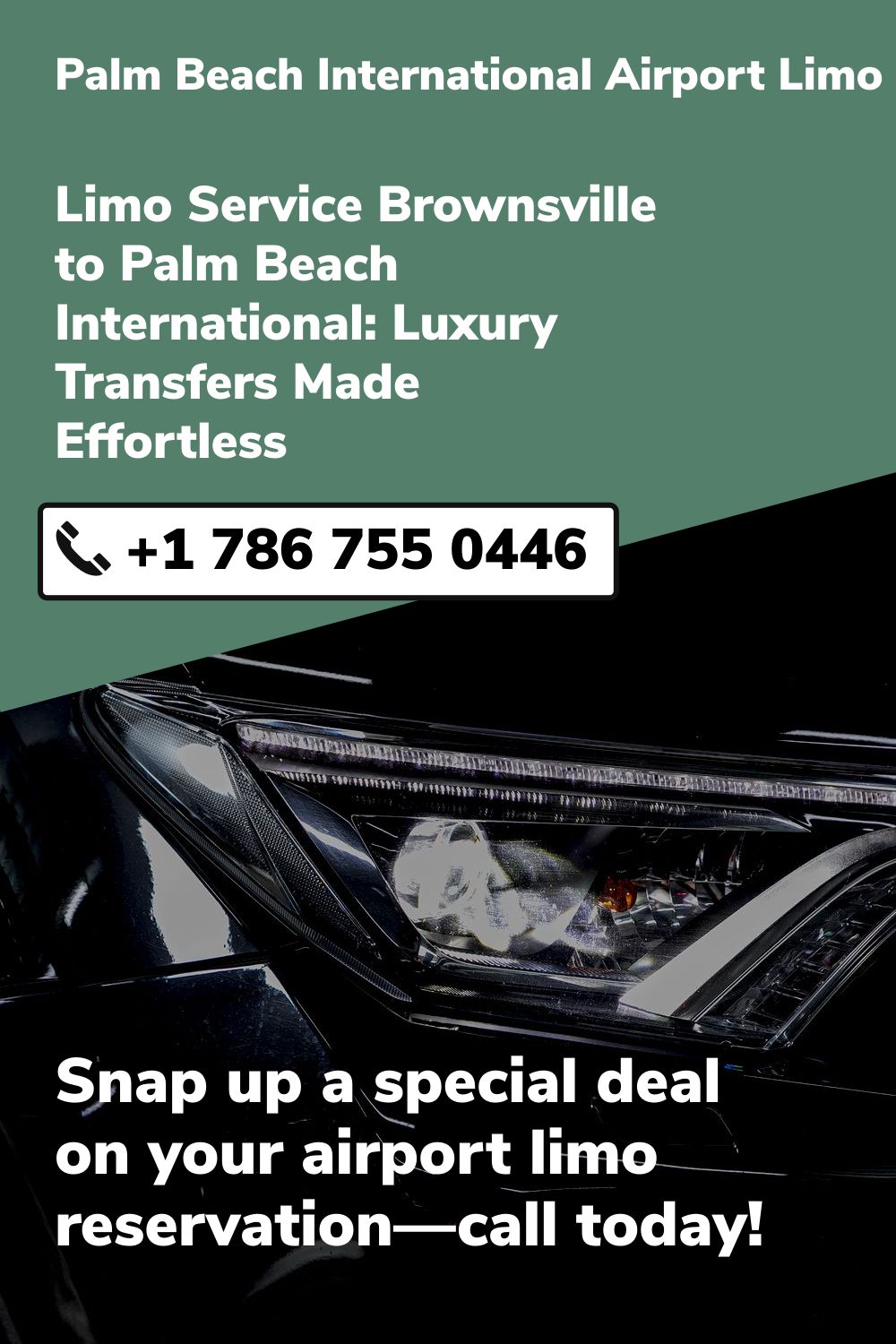 Palm Beach International Airport Limo