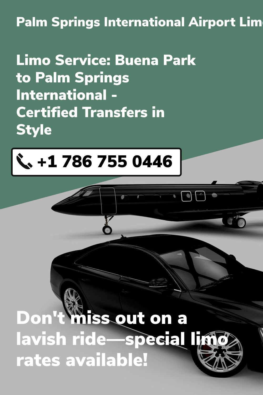 Palm Springs International Airport Limo