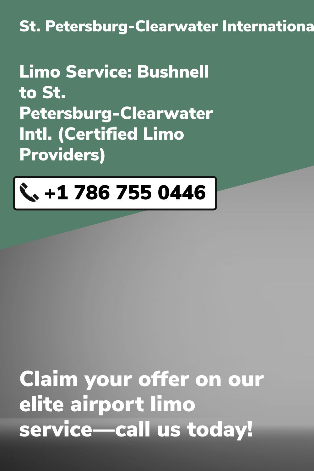 St. Petersburg-Clearwater International Airport Limo