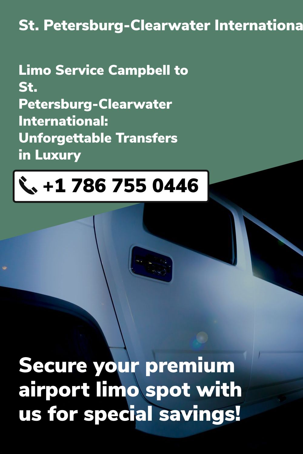 St. Petersburg-Clearwater International Airport Limo