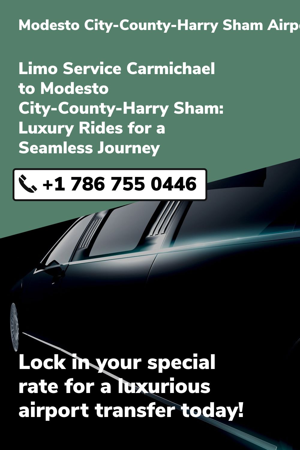 Modesto City-County-Harry Sham  Airport Limo