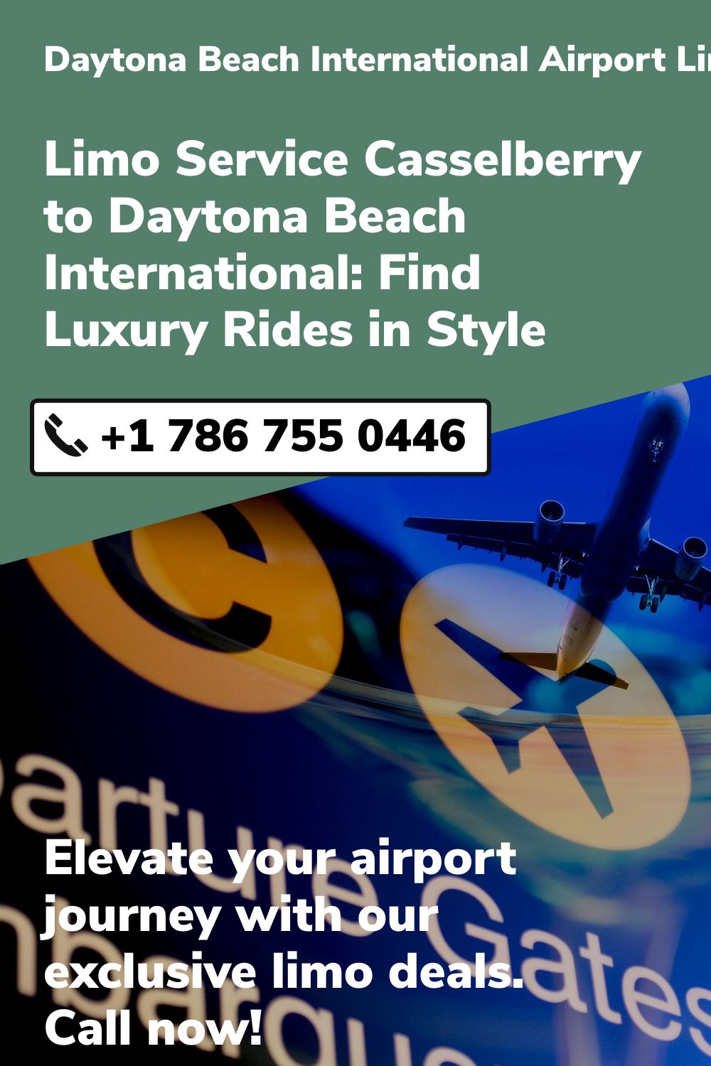 Daytona Beach International Airport Limo