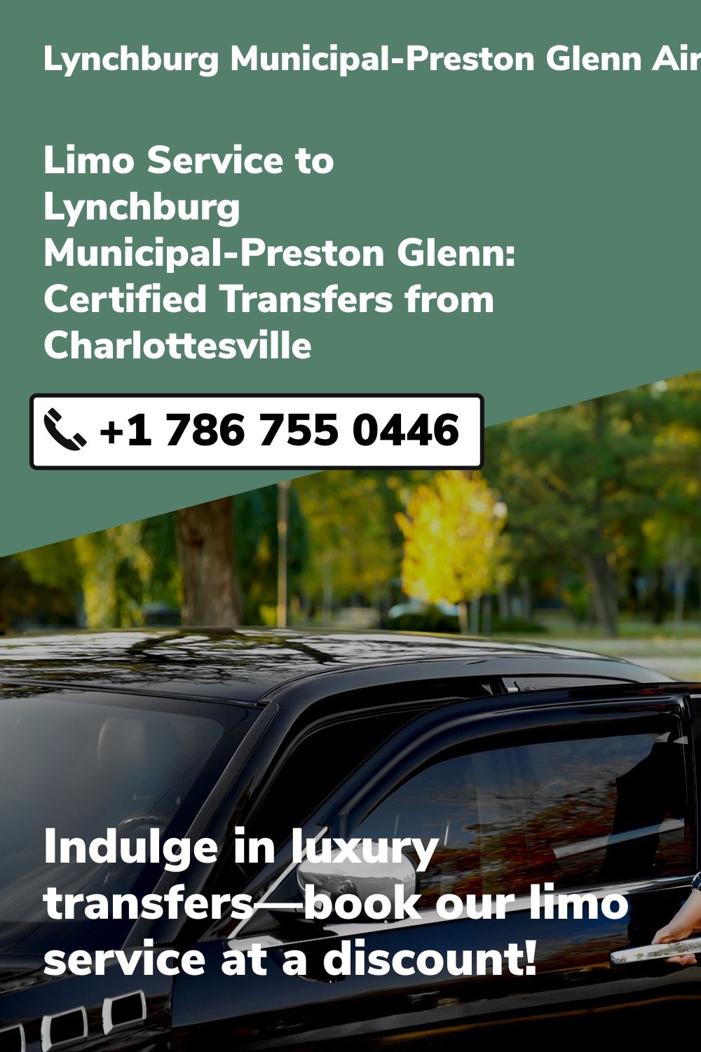 Lynchburg Municipal-Preston Glenn  Airport Limo