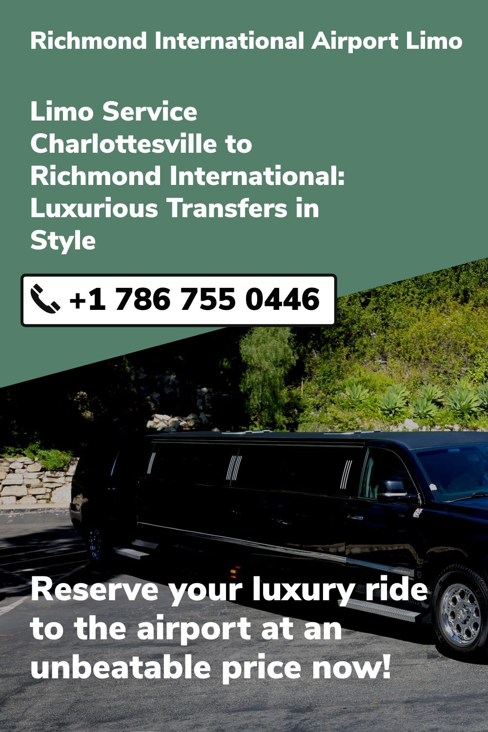 Richmond International Airport Limo