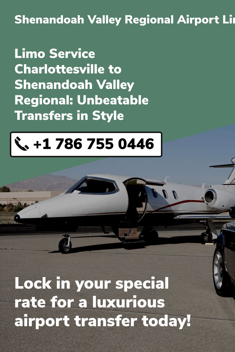 Shenandoah Valley Regional Airport Limo