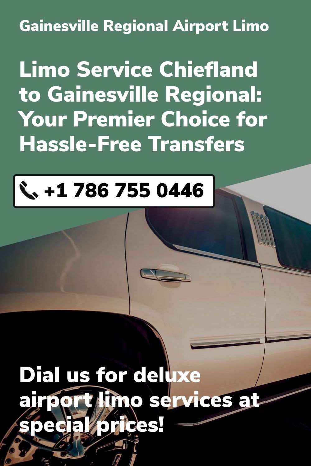 Gainesville Regional Airport Limo