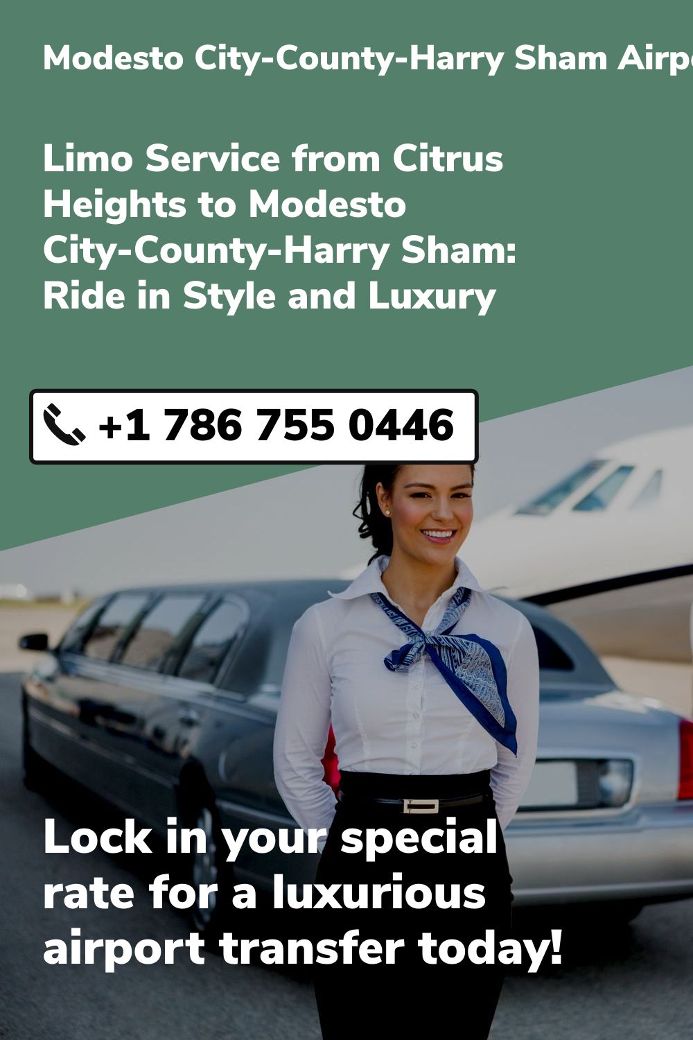 Modesto City-County-Harry Sham  Airport Limo