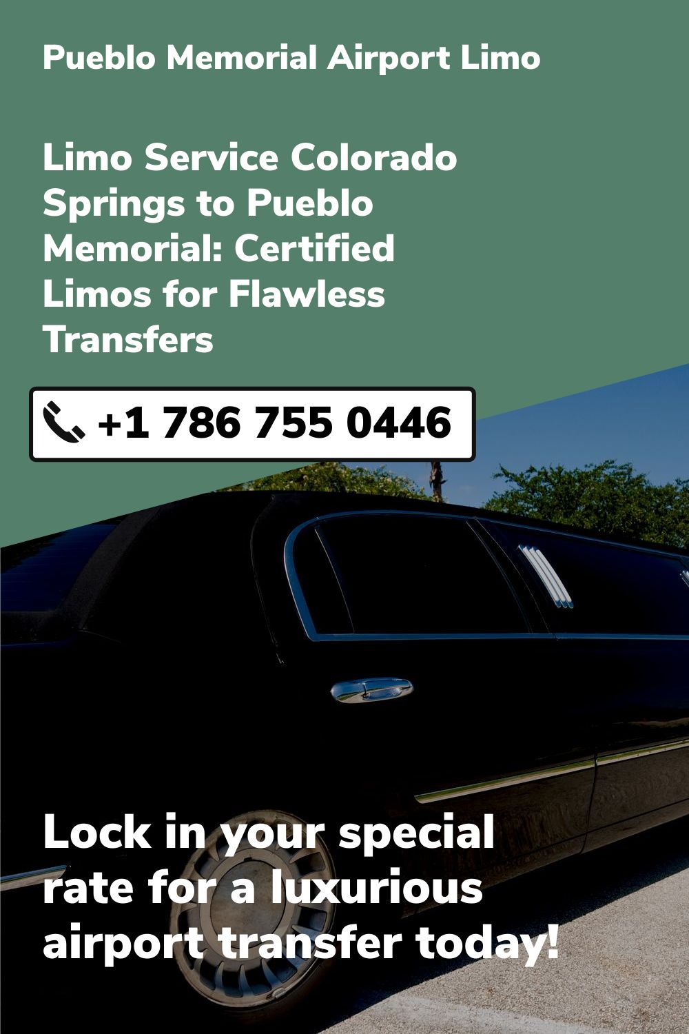 Pueblo Memorial Airport Limo