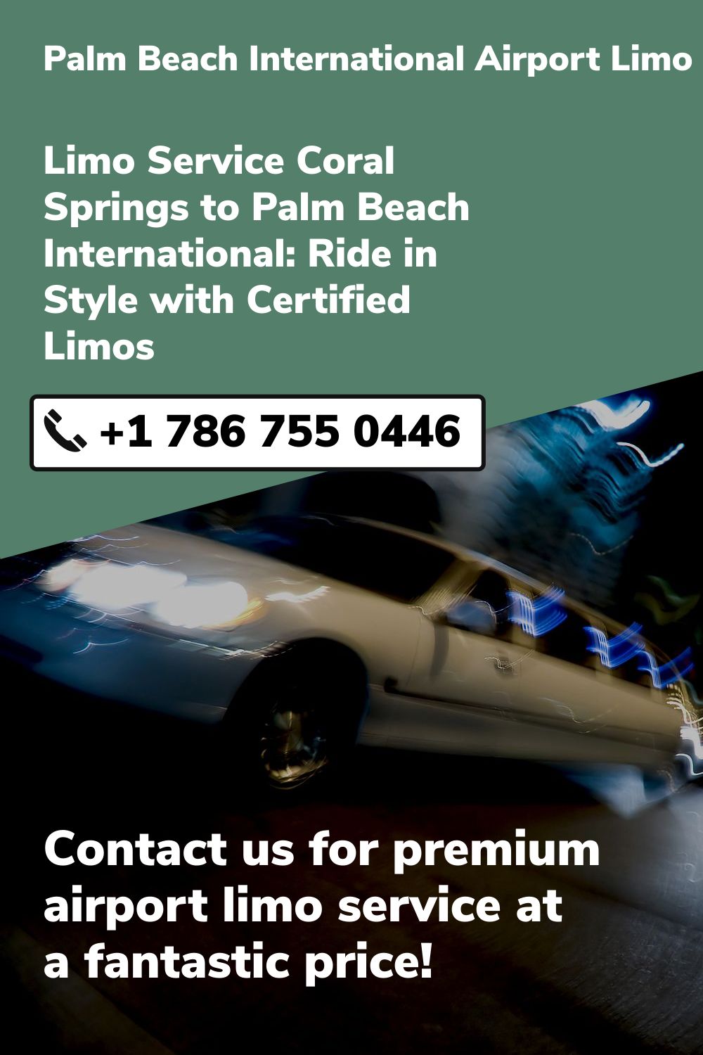 Palm Beach International Airport Limo