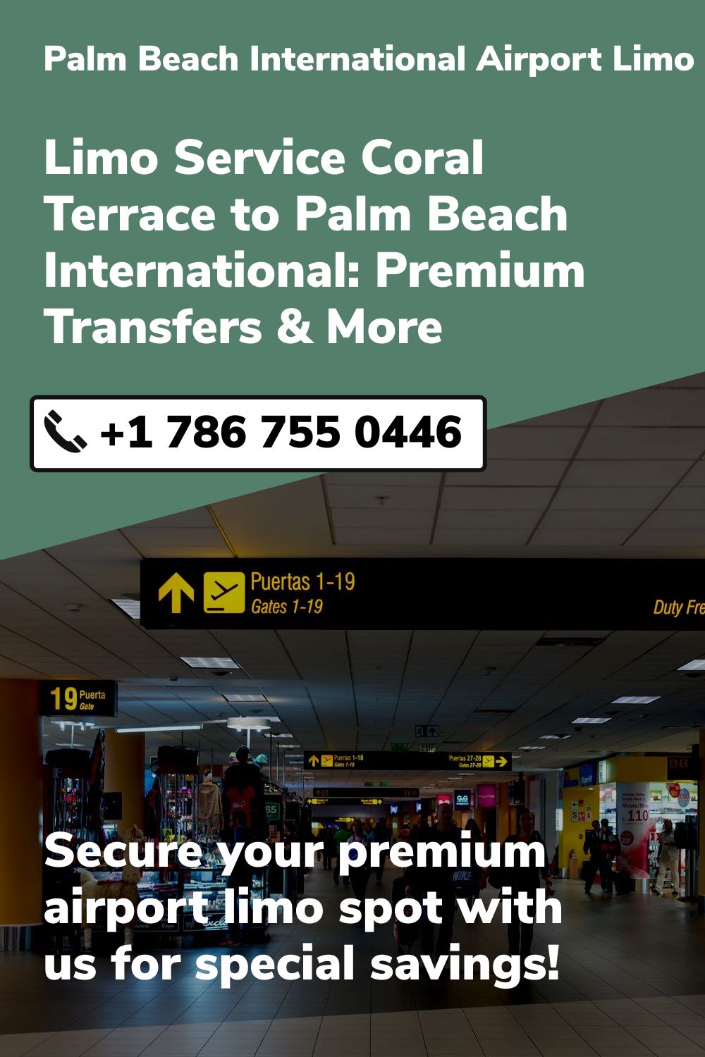 Palm Beach International Airport Limo