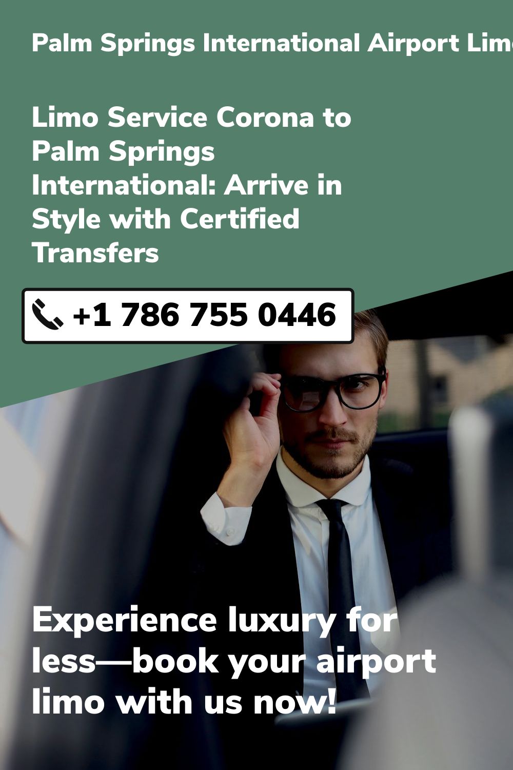 Palm Springs International Airport Limo