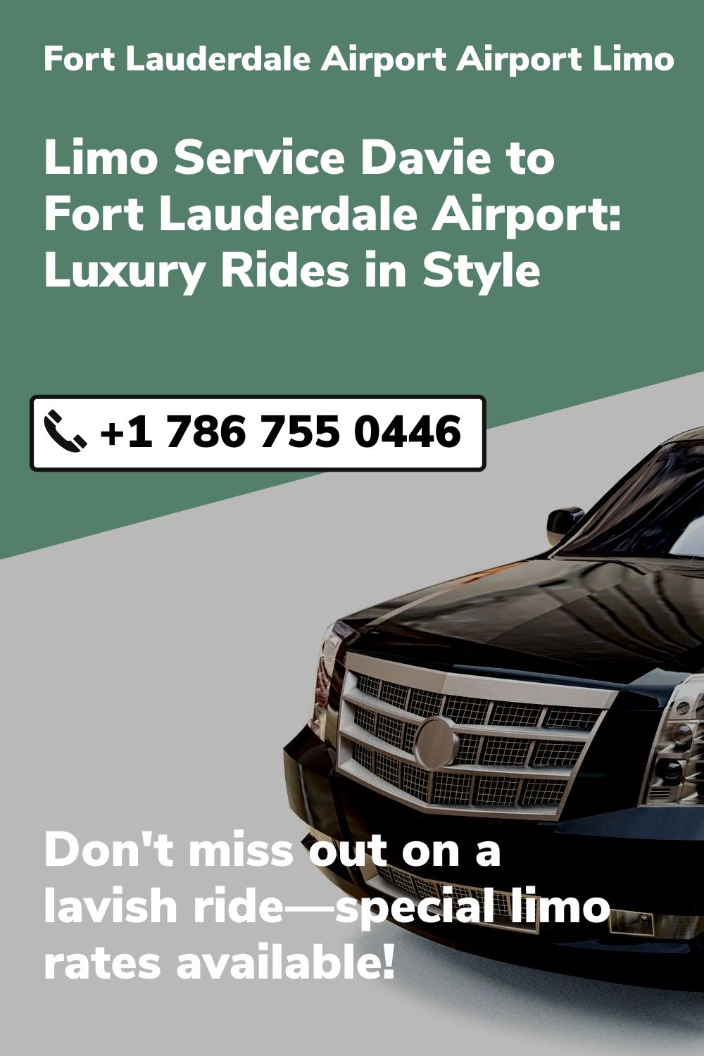 Fort Lauderdale Airport Airport Limo