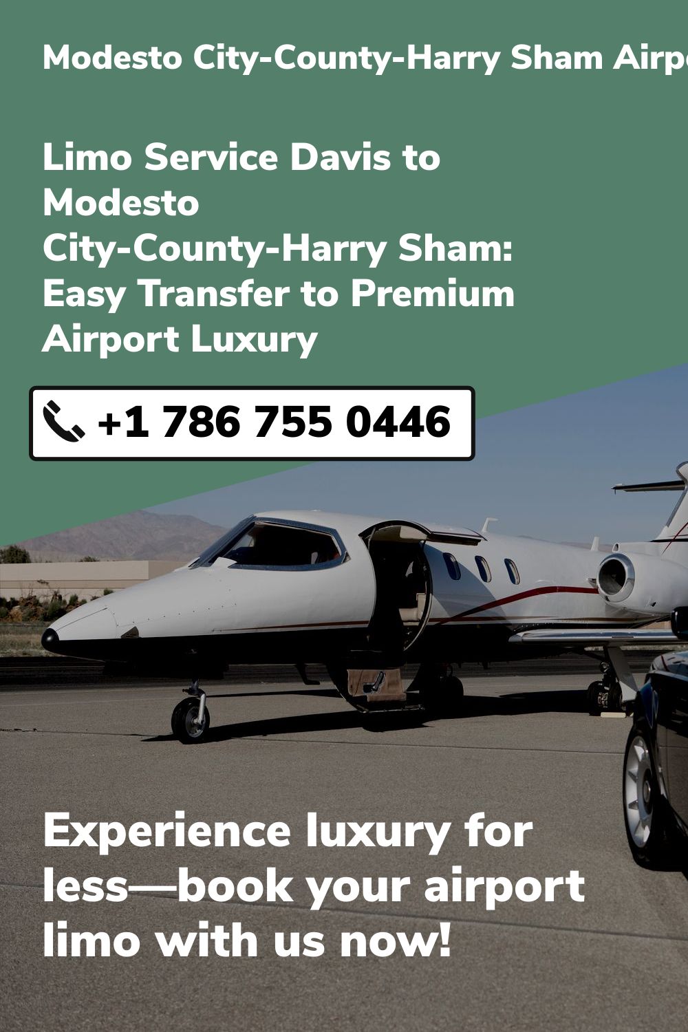 Modesto City-County-Harry Sham  Airport Limo