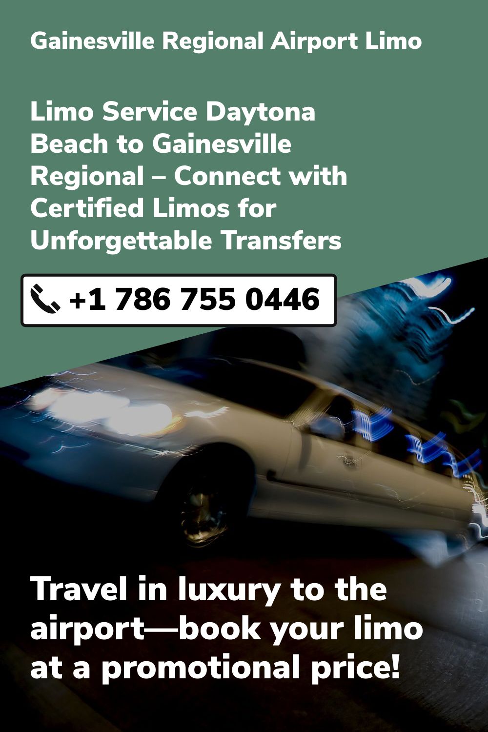 Gainesville Regional Airport Limo