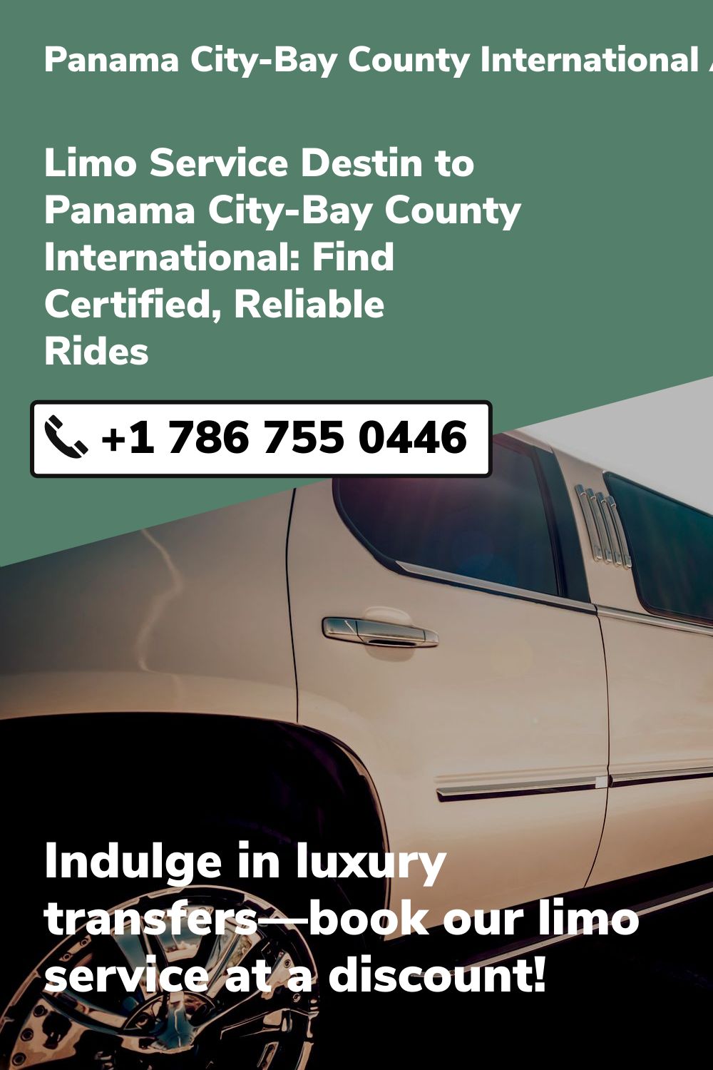 Panama City-Bay County International Airport Limo