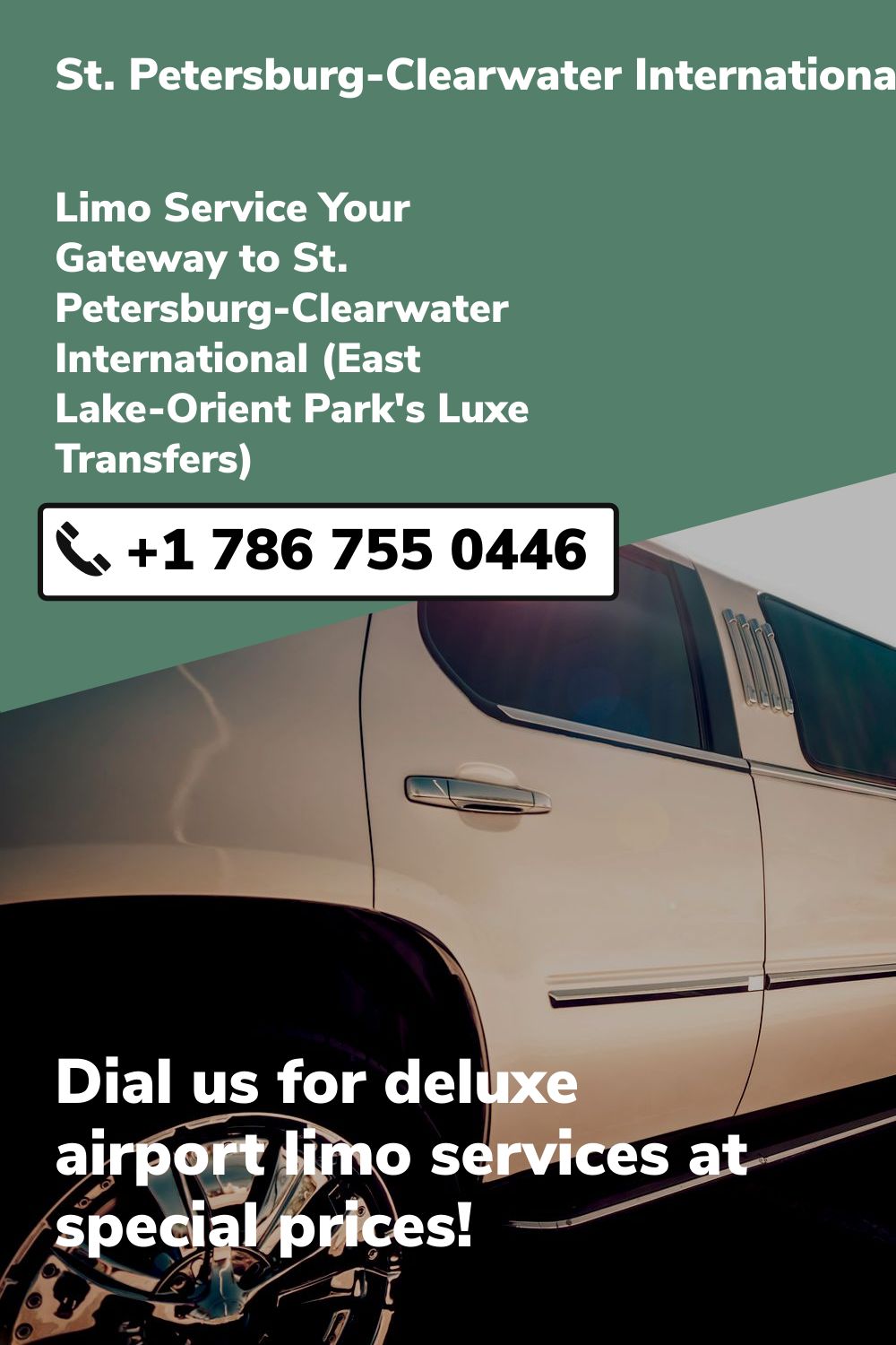 St. Petersburg-Clearwater International Airport Limo