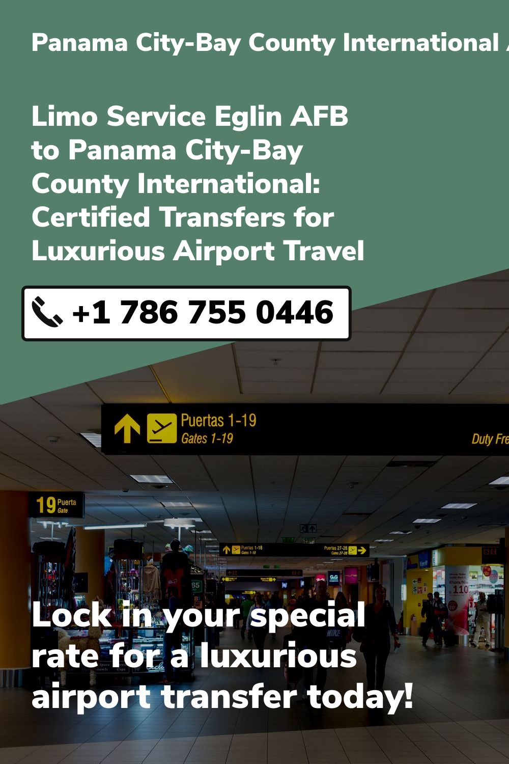 Panama City-Bay County International Airport Limo