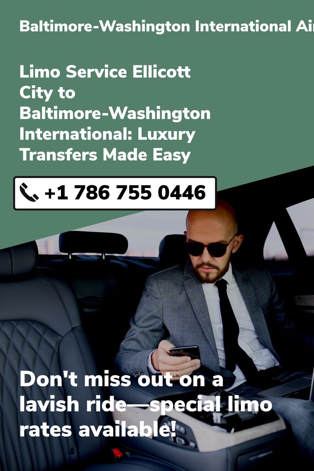 Baltimore-Washington International Airport Limo