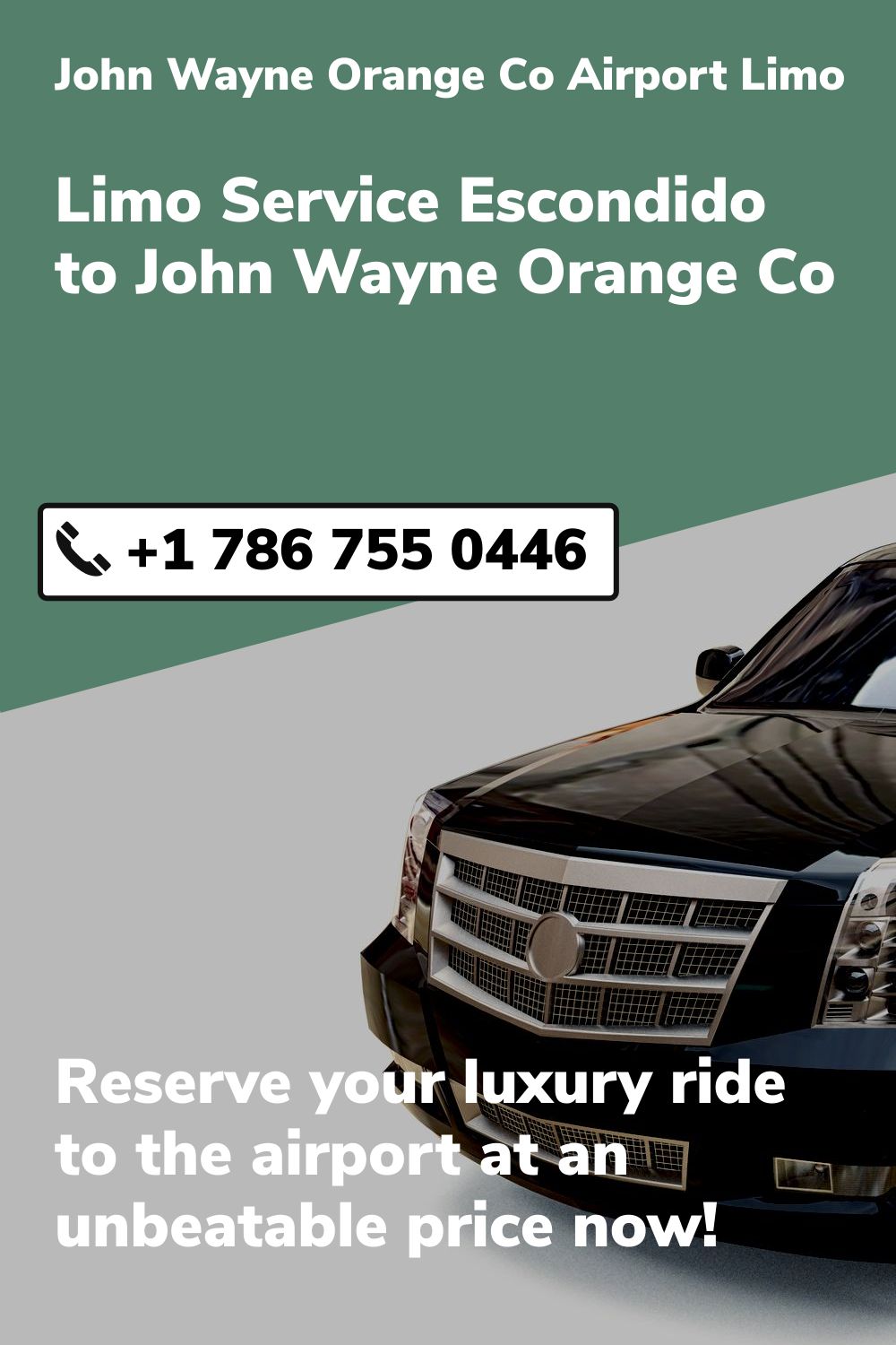 John Wayne  Orange Co Airport Limo