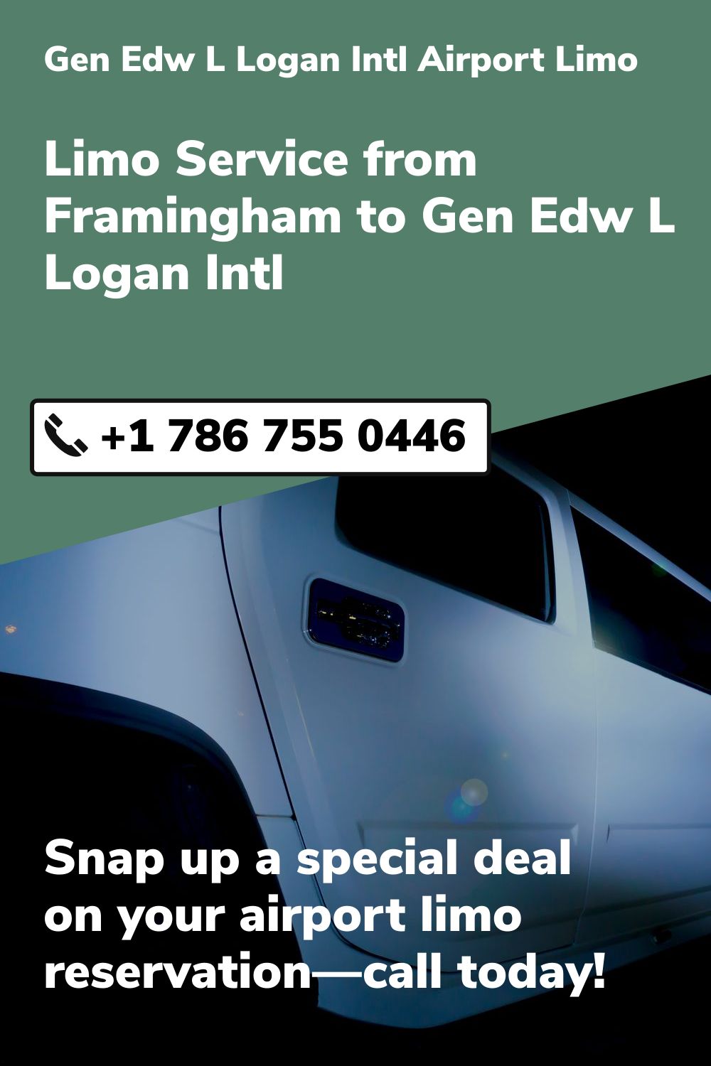 Gen Edw L Logan Intl Airport Limo