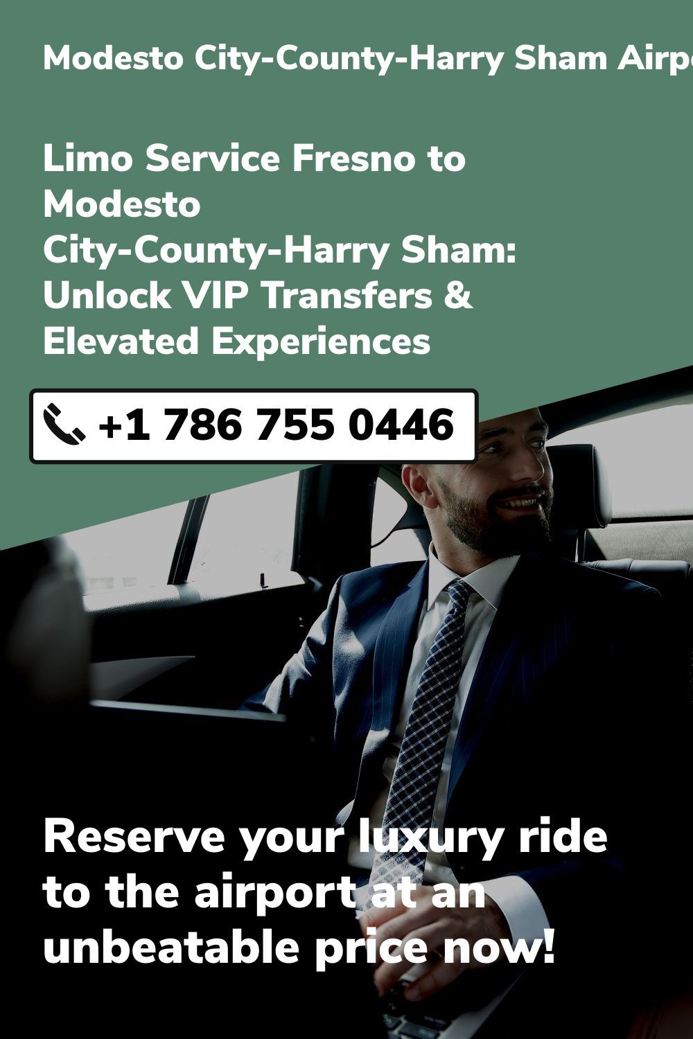 Modesto City-County-Harry Sham  Airport Limo