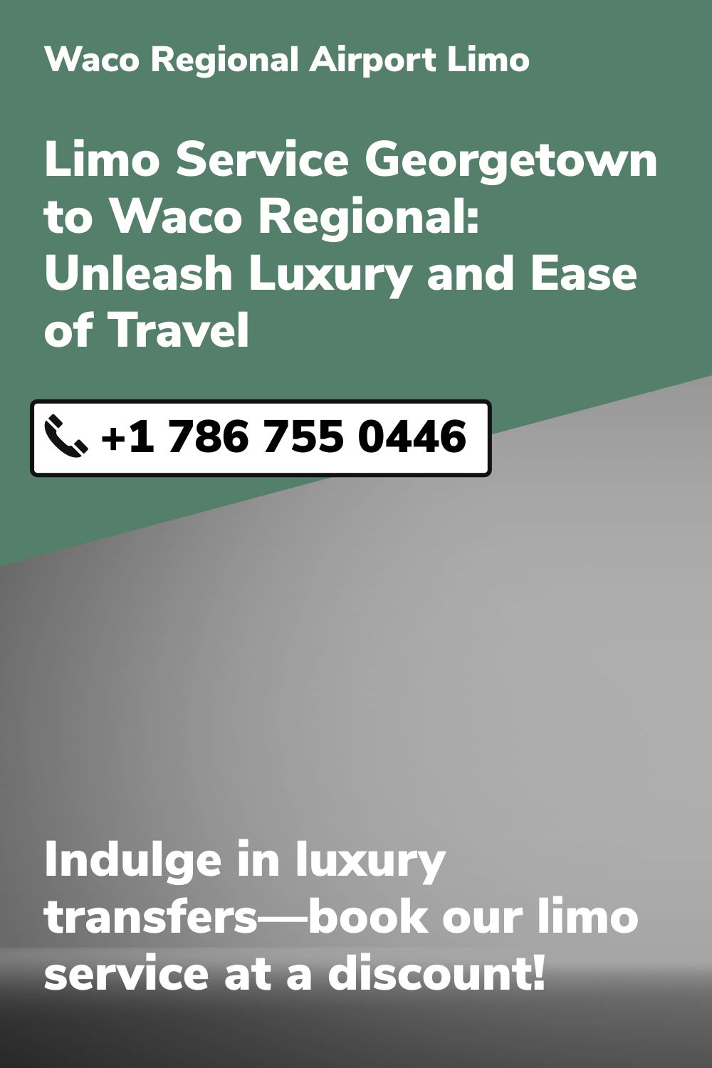 Waco Regional Airport Limo